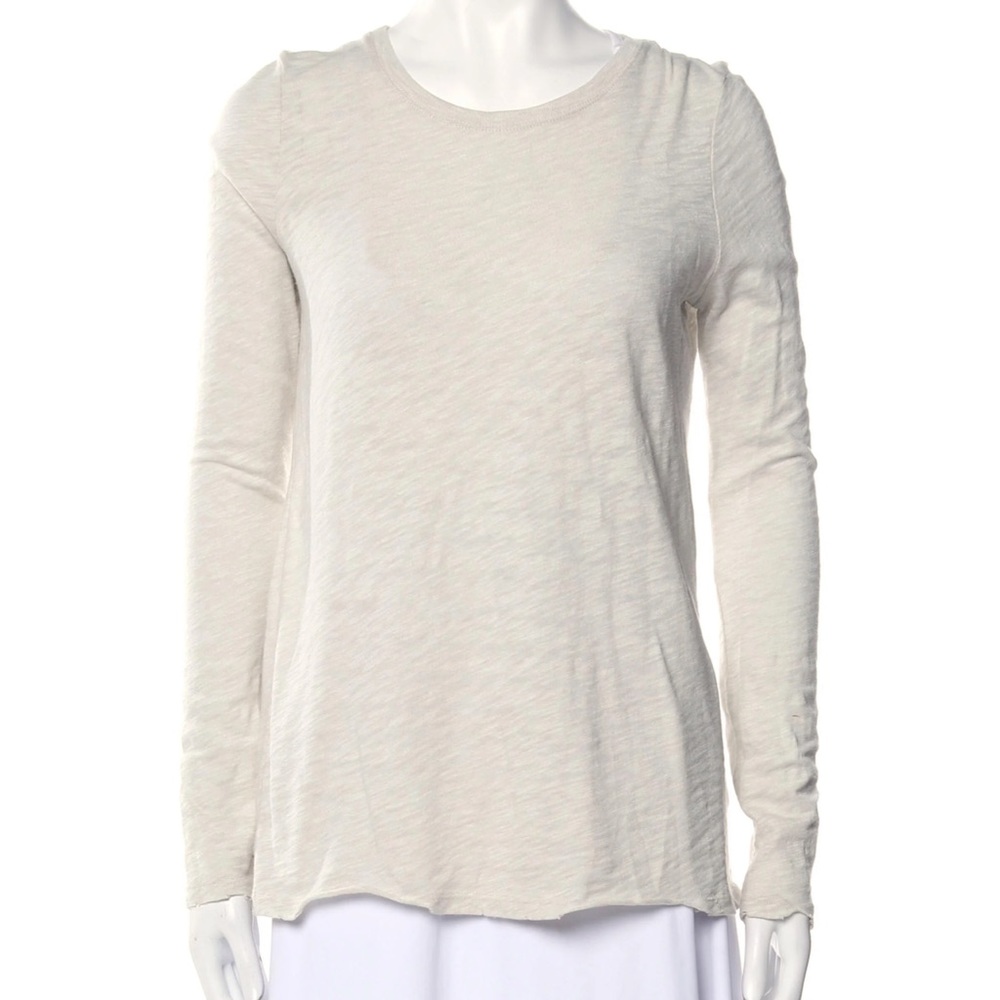 ATM ANTHONY THOMAS MELILLO Distressed slub cotton-jersey top